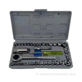 Kit de réparation de vélo automatique 40pcs Socket Wrench Set